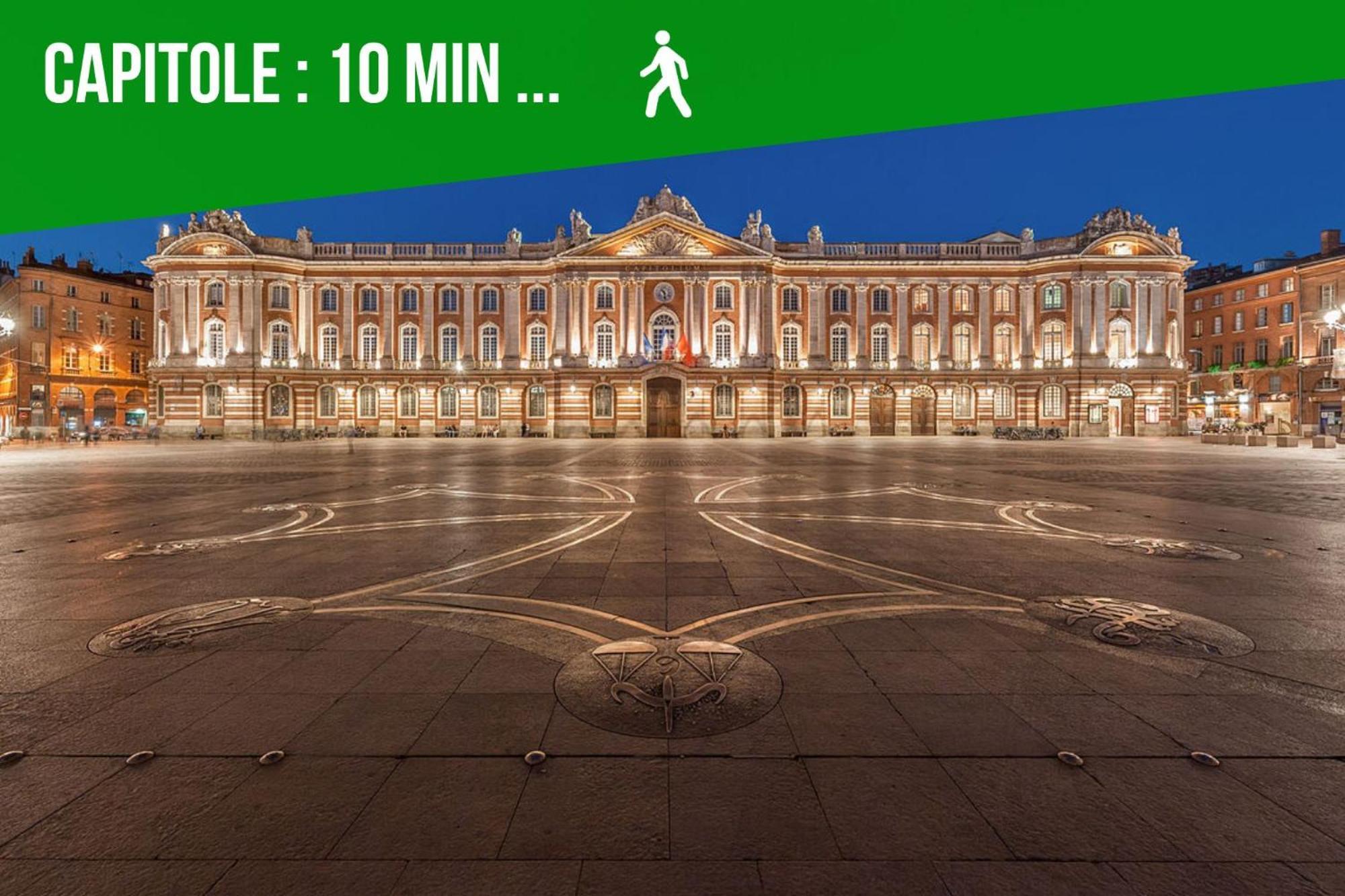 Appartamento Le Nid D'Orient Entre Matabiau Et Capitole Parking Tolosa Esterno foto