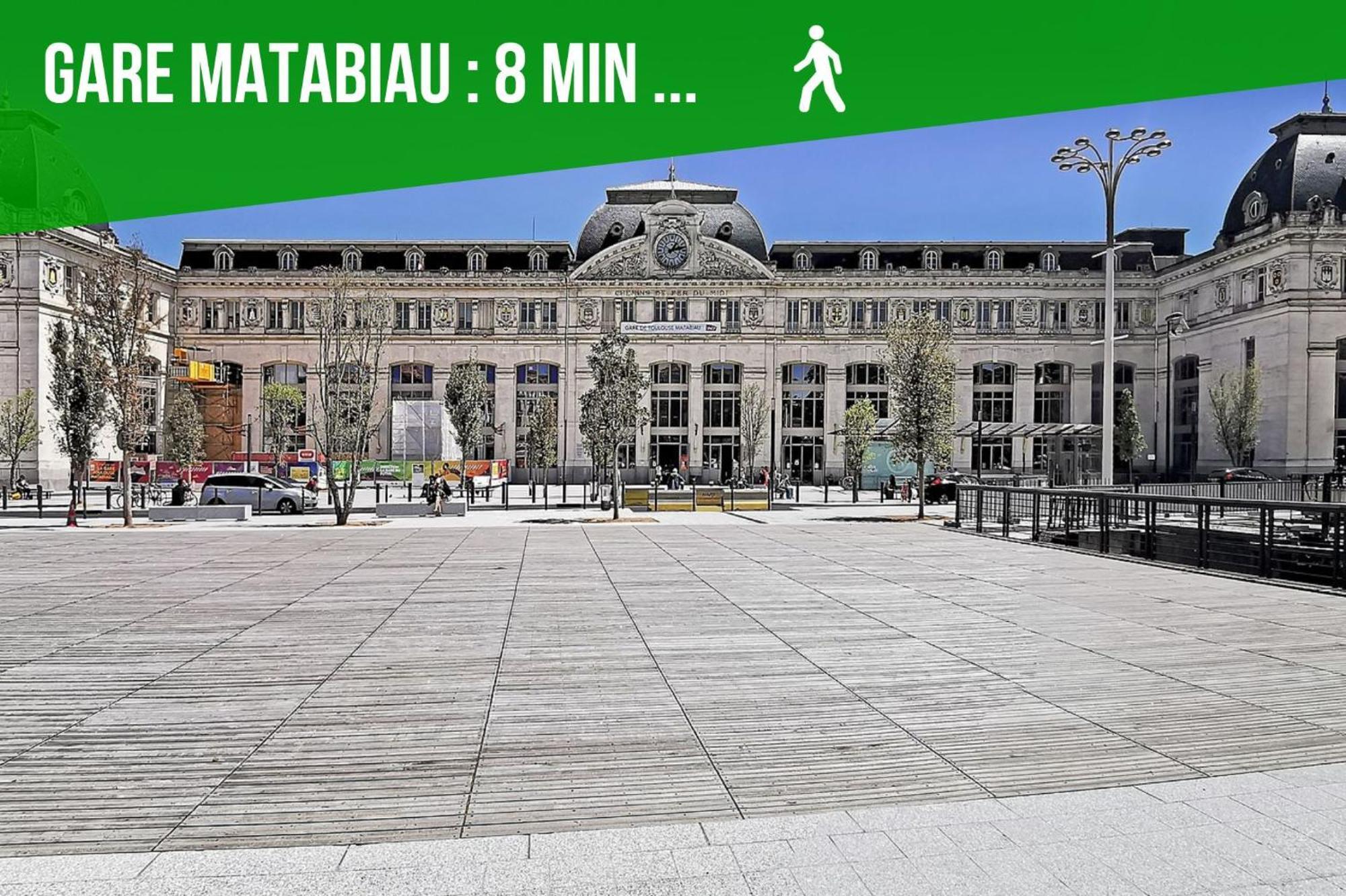 Appartamento Le Nid D'Orient Entre Matabiau Et Capitole Parking Tolosa Esterno foto
